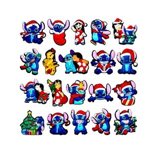 MINISO 20pcs Christmas Stitch Shoe Charms for Clogs Bubble Slides Sandals NWT